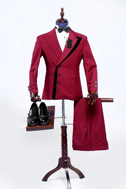 MAGENTA ROYALE TAILORED SUIT