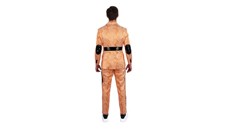 WOOFY ORANGE FLAP TWILL TAPE SUIT