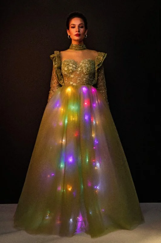 JOE MALAIKA LED WEDDING DRESS