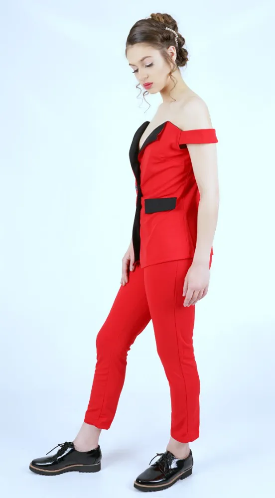 RED SUNSET LADIES SUIT