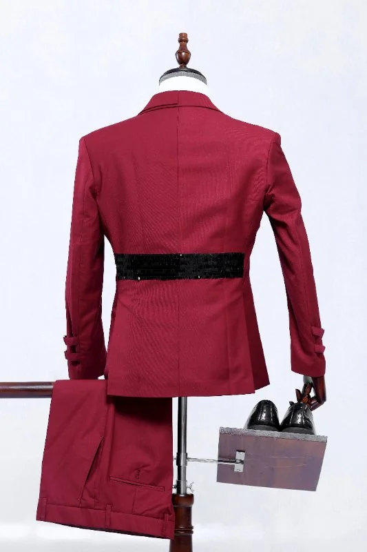 MAGENTA ROYALE TAILORED SUIT