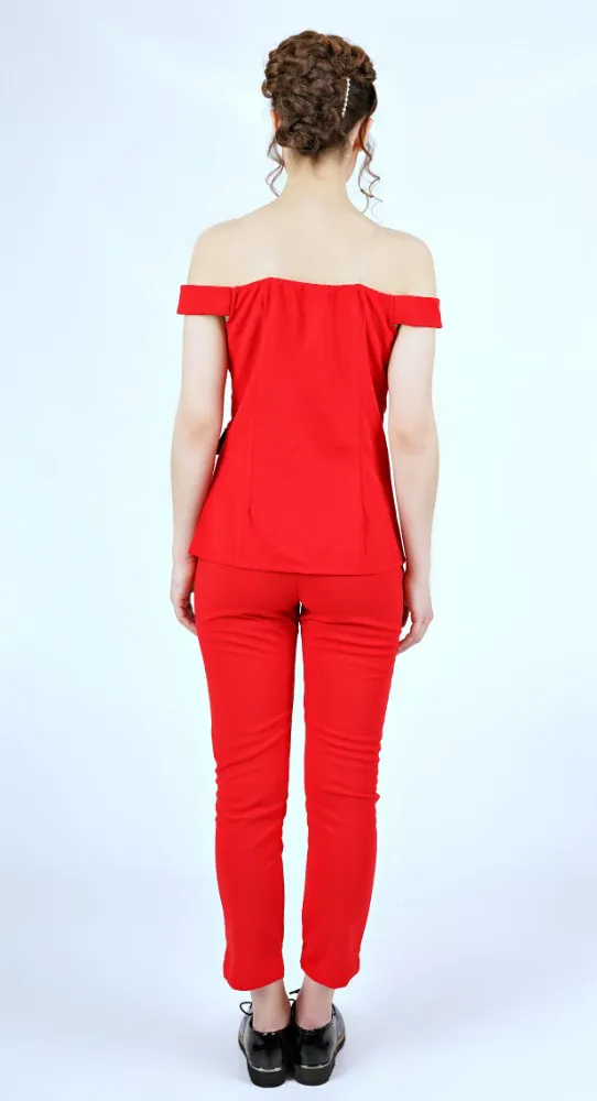 RED SUNSET LADIES SUIT